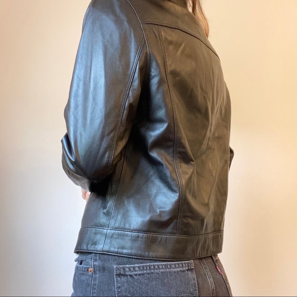 Unique Leather Jacket - image 5